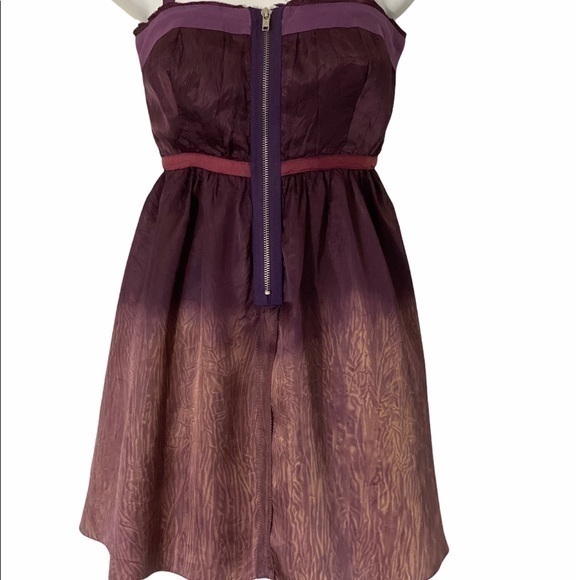 Free People Purple Ombré Dress Size 0 - Picture 2 of 10